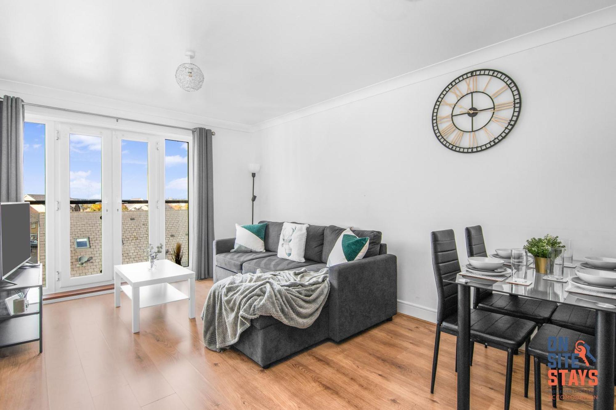 Onsitestays - Cosy 2-Bedroom Apartment With Free Parking, Wi-Fi & London Links Northfleet Εξωτερικό φωτογραφία