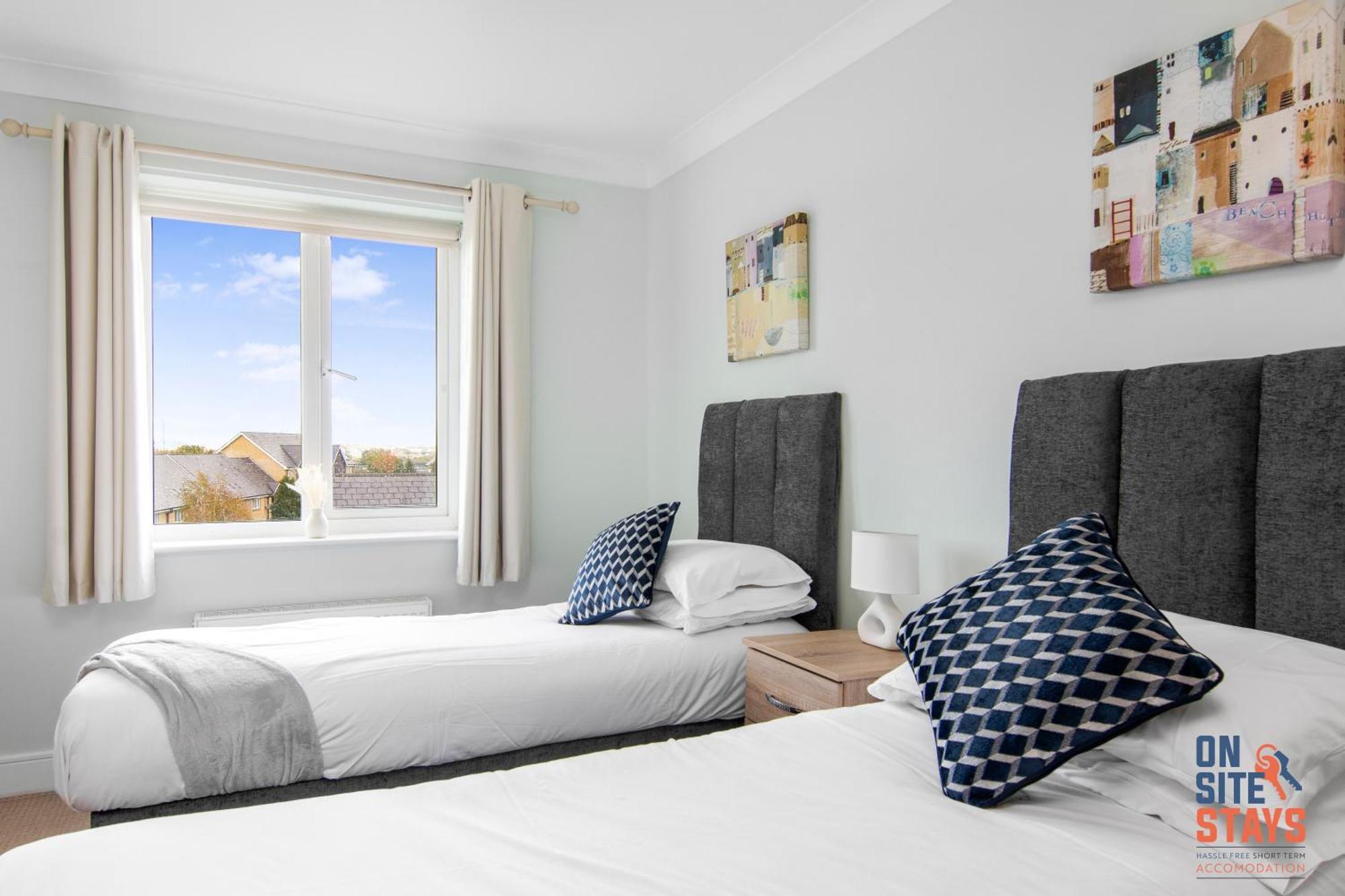 Onsitestays - Cosy 2-Bedroom Apartment With Free Parking, Wi-Fi & London Links Northfleet Εξωτερικό φωτογραφία