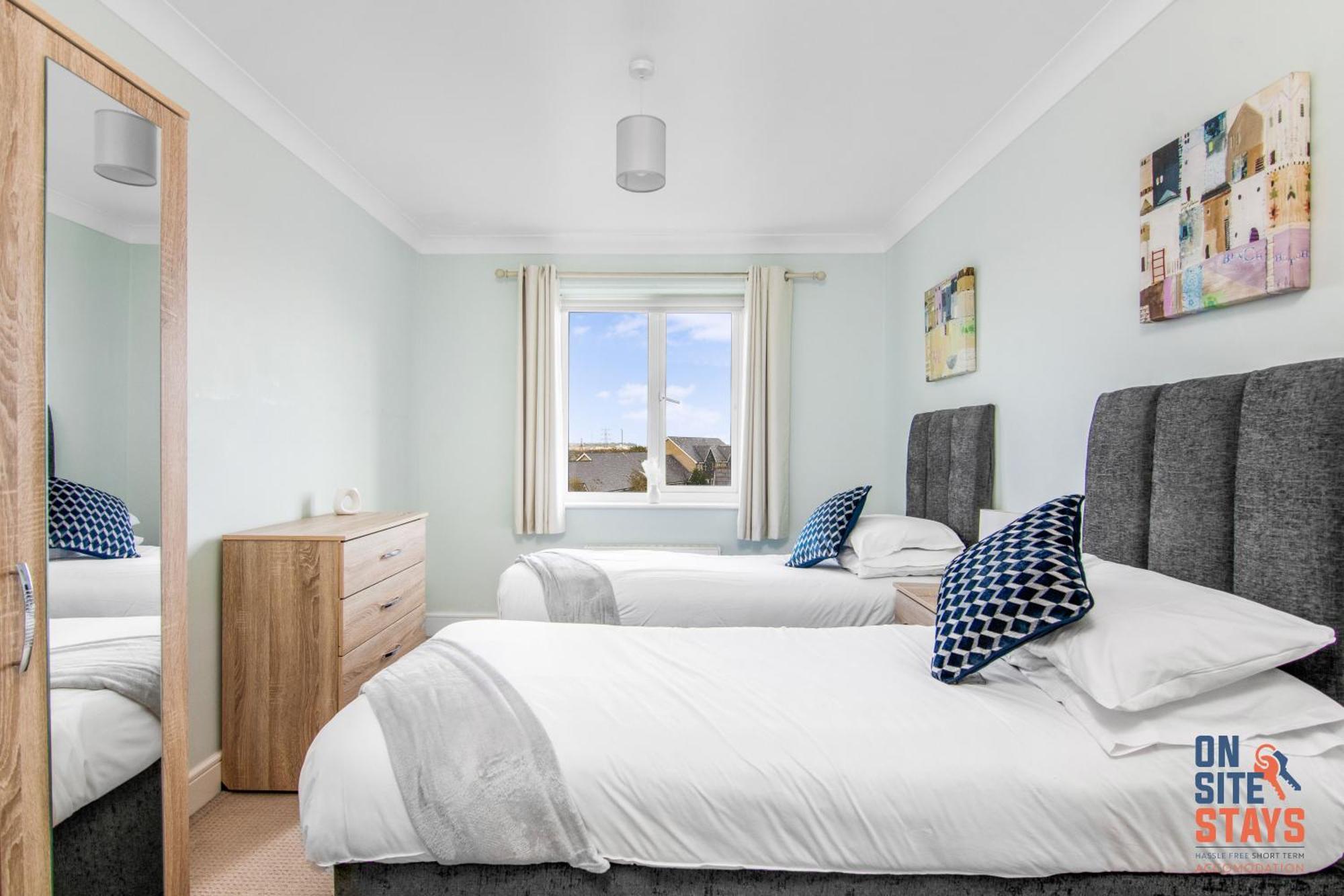 Onsitestays - Cosy 2-Bedroom Apartment With Free Parking, Wi-Fi & London Links Northfleet Εξωτερικό φωτογραφία