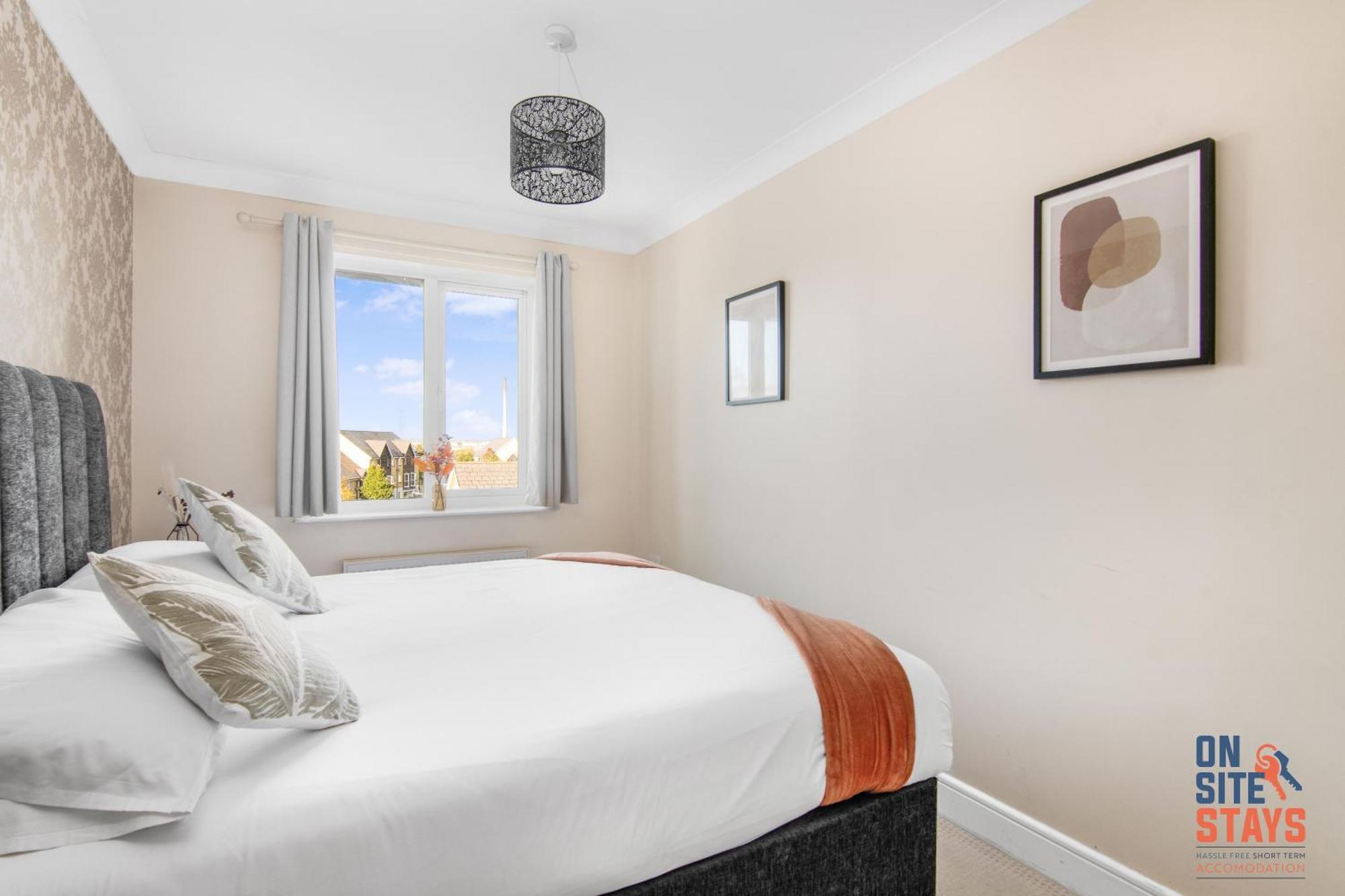 Onsitestays - Cosy 2-Bedroom Apartment With Free Parking, Wi-Fi & London Links Northfleet Εξωτερικό φωτογραφία